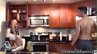 Little teen stepsis sucks